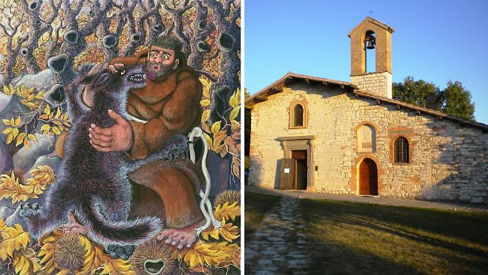 Gli antieroi di Covili e lo spettacolo su Francesco a Gubbio alla Vittorina dove il poverello ammans&igrave; il lupo