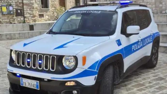 La polizia locale di Corciano
