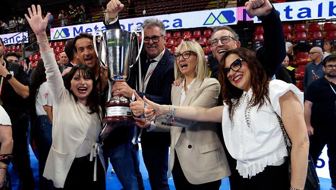 Sir Susa Scai campione d'Italia, esultano la presidente Proietti e l'assessora Meloni: "Orgoglio dell'Umbria"