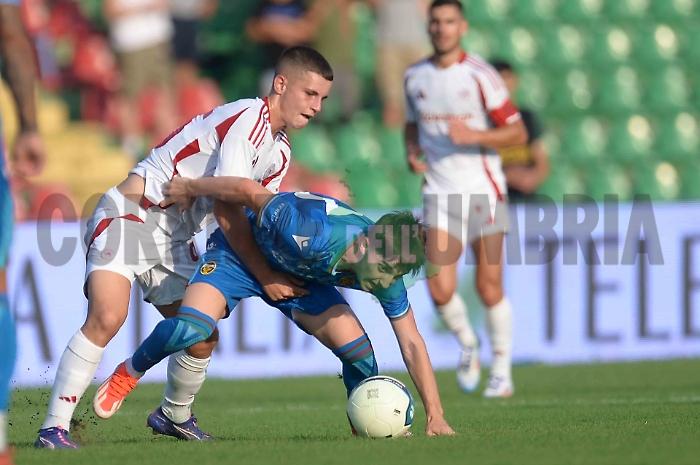 Ternana, 2-2 nel test con la Pianese: gol di Loiacono e Carboni