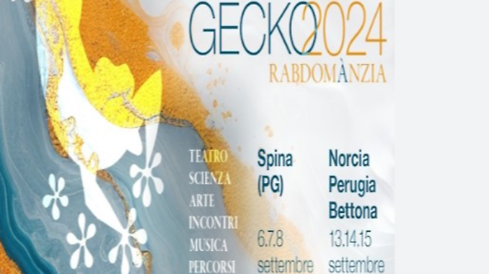 Marsciano, è dedicata all'acqua e alla sua ricerca la sesta edizione del Gecko 2024, il festival dei grandi cambiamenti 