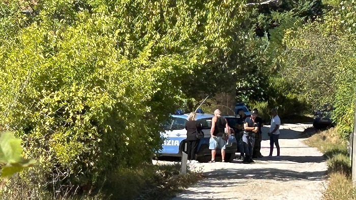 Il luogo della tragedia