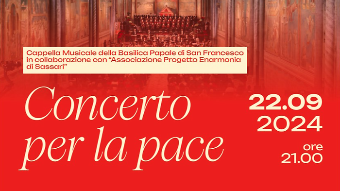 Assisi, il Cortile di Francesco si chiude con il concerto per la pace. Fra Cesareo: "Quello della pace è il desiderio più grande"