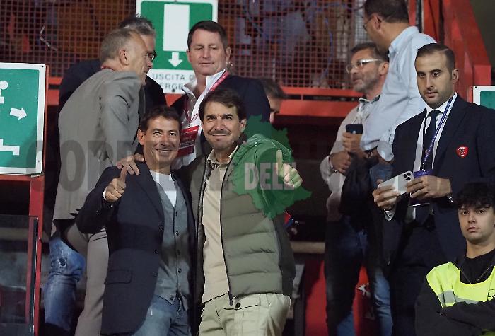 Gaucci al Curi con Faroni: "Al Perugia manca qualcosa, se non si cambia regime si farà fatica"