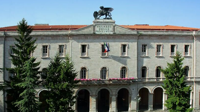 Il palazzo della Provincia di Perugia