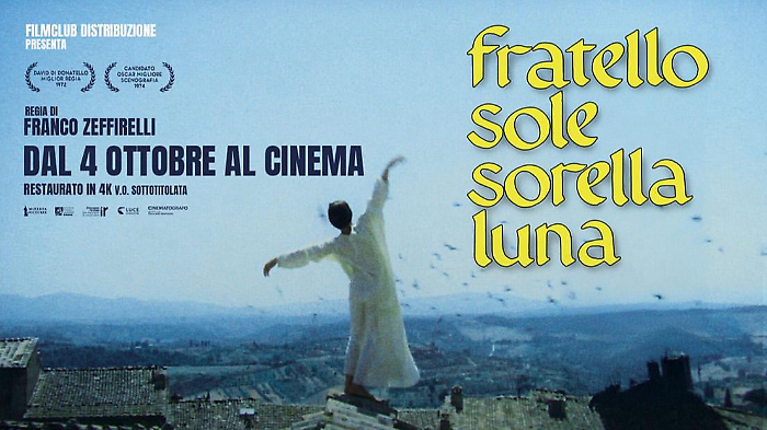 Fratello sole, sorella luna torna al cinema in 4K per celebrare il patrono di San Francesco: riprese, location e curiosità sul film