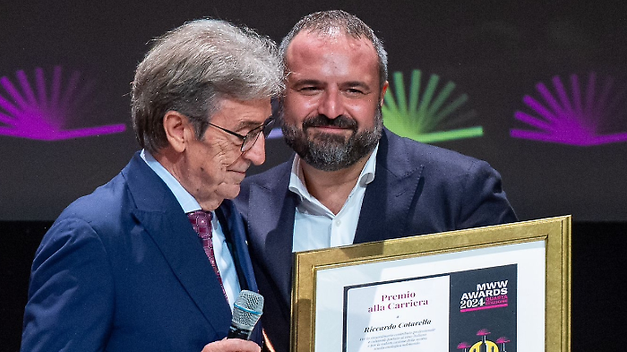 Milano Wine Week Awards, a Riccardo Cotarella l'Oscar del vino
