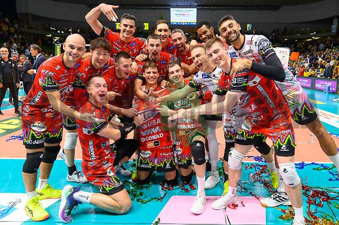 Modena-Perugia 0-3, la Sir domina al PalaPanini: Ben Tara eletto Mvp