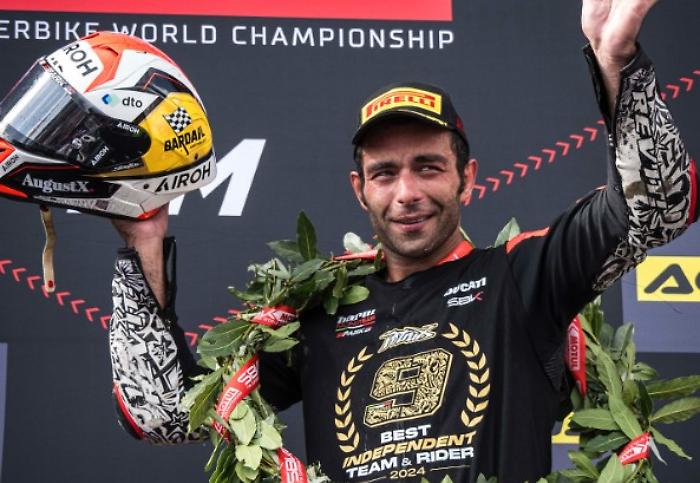 Danilo Petrucci da sogno: dal letto di ospedale alla conquista del titolo di miglior pilota indipendente del mondiale Superbike