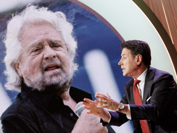 Cala il sipario per Beppe Grillo: licenziato da Conte e dal Movimento 5 Stelle. Ma il fondatore non ci sta