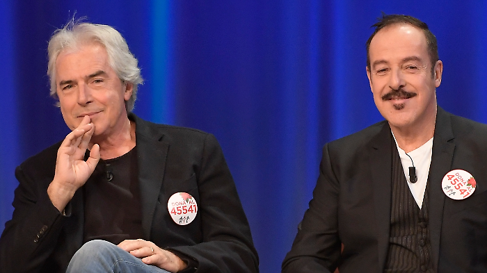 Tullio Solenghi e Massimo Lopez