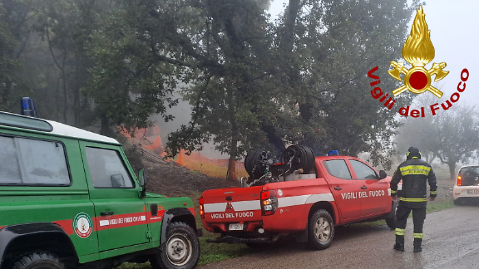vigili del fuoco allerona