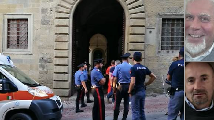 Tragedia all'Archivio di Stato