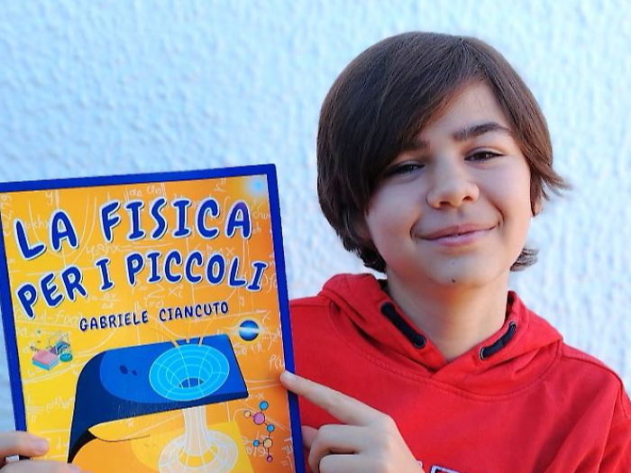A 13 anni pubblica un libro sulla fisica: l'ultima opera di Gabriele Ciancuto