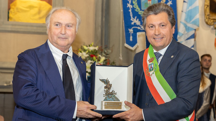 A Tonino Lamborghini il San Michele d'Oro. "Orgoglioso di questo premio"