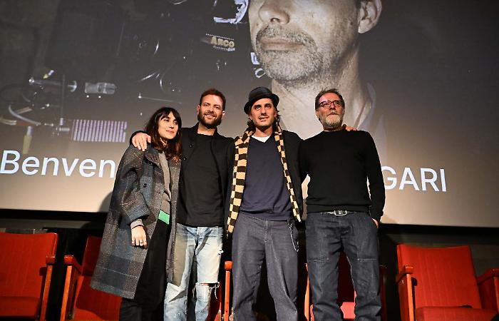 Perugia, inaugurata la sala Caligari al PostModernissimo: bagno di folla per Mastandrea, D'Amico, Marinelli e Borghi