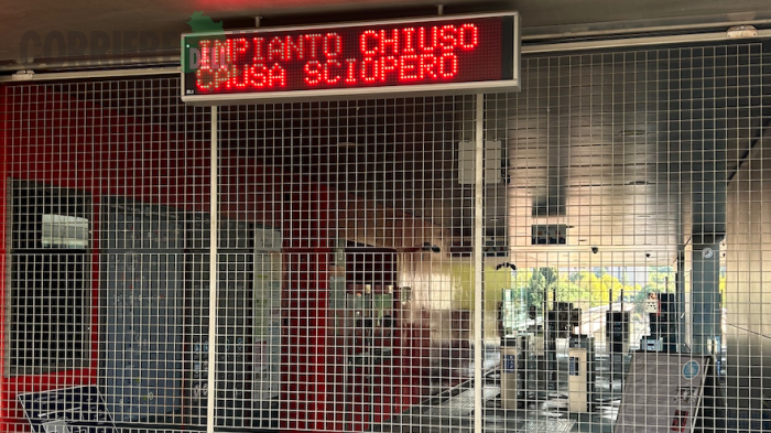 minimetrò chiuso perugia sciopero