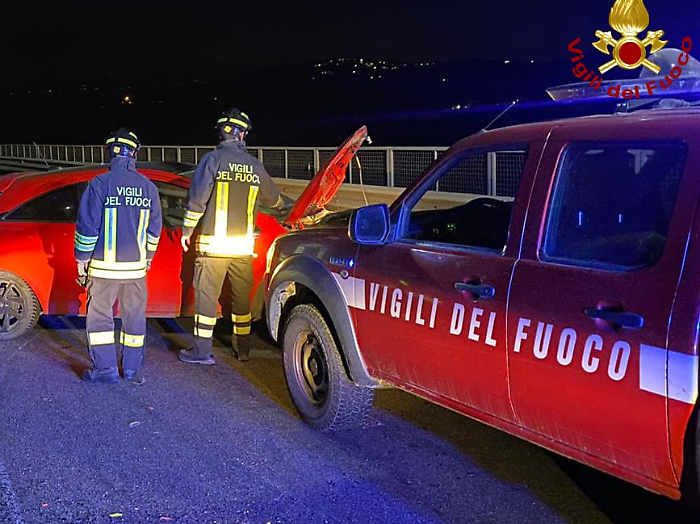 Tamponamento a catena sul raccordo Terni-Orte: traffico in tilt