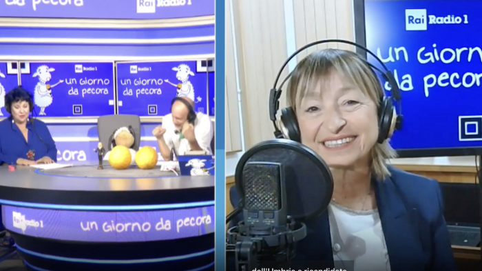 Donatella Tesei Un giorno da pecora