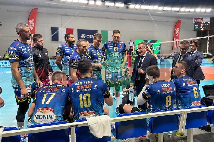 Saint Nazaire-Perugia 0-3, la Sir Sicoma Monini domina anche in Champions League