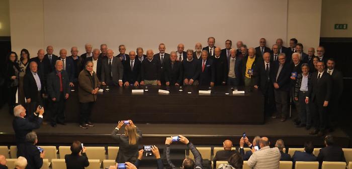 La cerimonia di premiazione