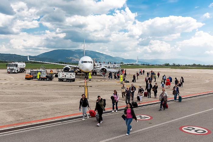 L'aeroporto internazionale dell'Umbria