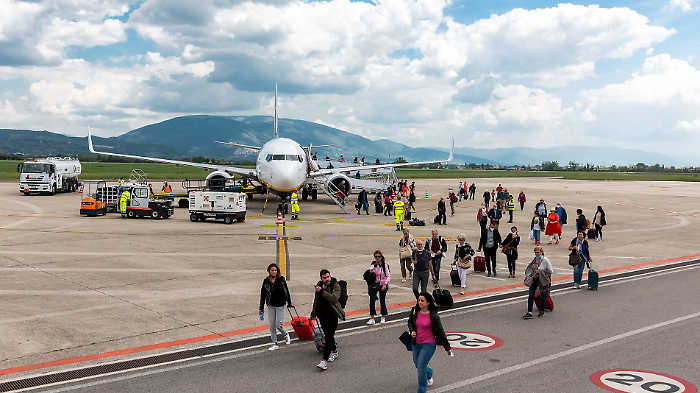 Aeroporto dell'Umbria, 2025 da record: superati i 600 mila passeggeri annui
