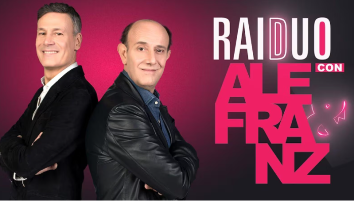 Raiduo con Ale&Franz stasera in tv lunedì 16 dicembre su Rai 2: ospiti e anticipazioni del programma comico 