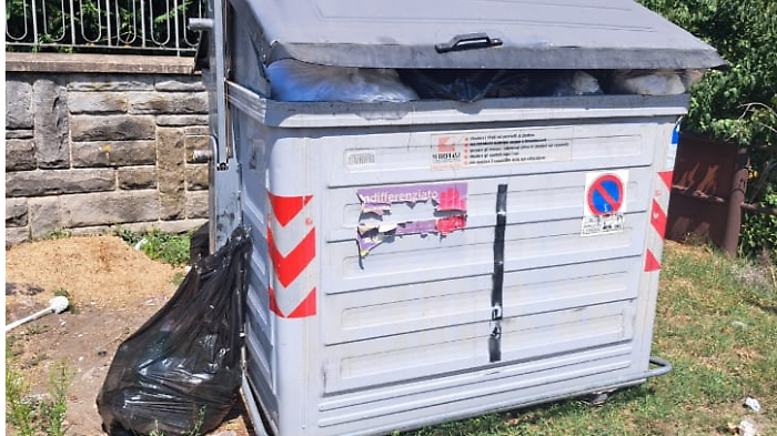 Il sacco lasciato fuori