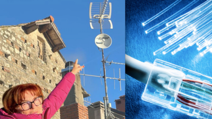 Internet, pensionata finalmente connessa nel paese montano dove ora si pu&ograve; navigare sul web. Ecco come