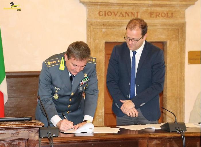 Narni, protocollo d'intesa tra Comune e guardia di finanza sui fondi del Pnrr. L'obiettivo è prevenire le irregolarità