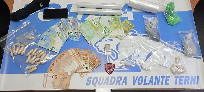 terni droga soldi sequestrati