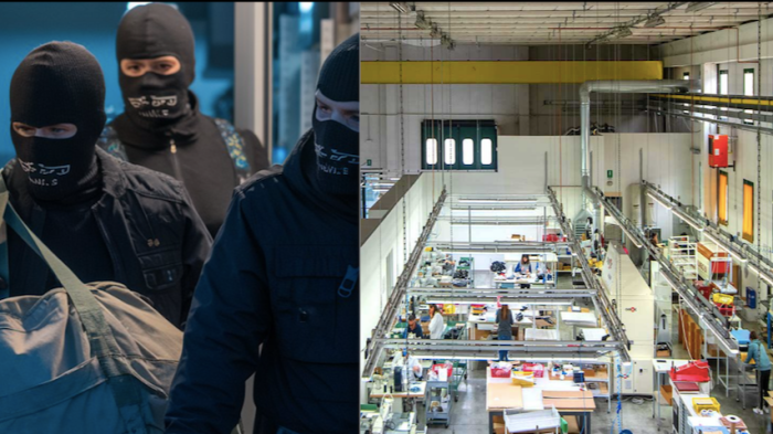 Assalto nella notte alla ditta di pelletteria: maxi bottino. Banditi seminano chiodi sulla strada