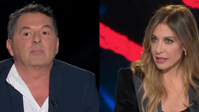 Teo Mammucari e Francesca Fagnani