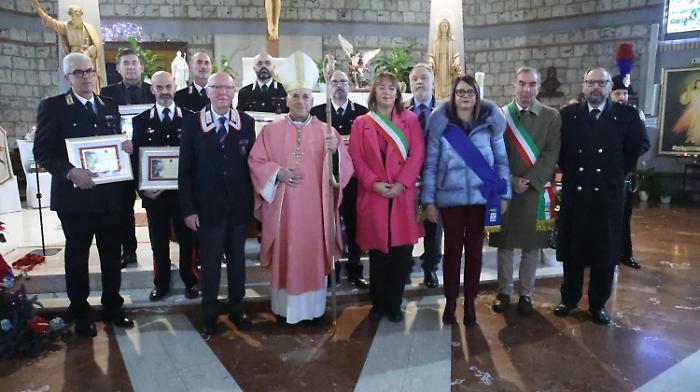 Terni, Premio Solidarietà: l'Anc consegna riconoscimenti a 6 Carabinieri