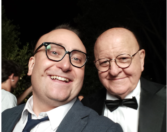 andy bellotti con massimo boldi