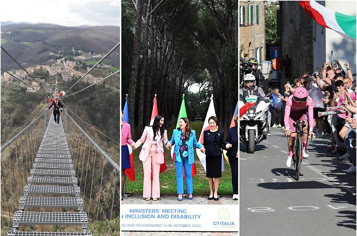 Il 2024 dell'Umbria mese per mese, tutti gli eventi più significativi dell'anno: dal G7 all'inaugurazione del ponte tibetano