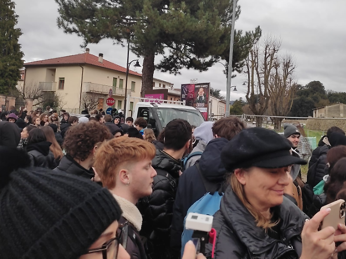 protesta liceo città di castello freddo
