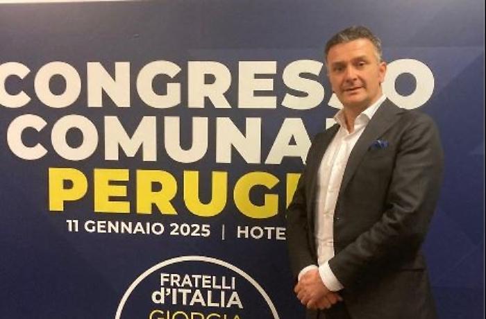 Fratelli d'Italia a Perugia riparte da Filippo Vitali: è il nuovo coordinatore comunale