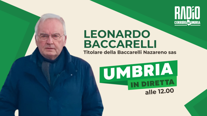 Radio Corriere dell'Umbria, Lorenzo Baccarelli parla del diesel vegetale a Umbria in diretta: la puntata