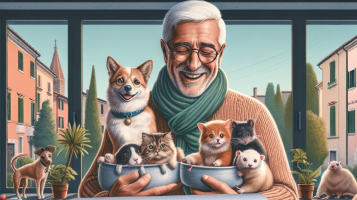 Animali domestici cane gatto