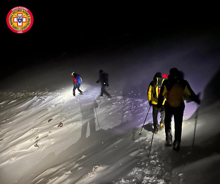 Bloccati in vetta per la nebbia, soccorsi due alpinisti folignati