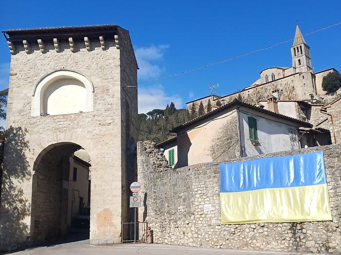 Bandiera Ucraina Todi 