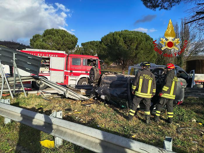 Mortale sulla E45: a perdere la vita un uomo di 56 anni