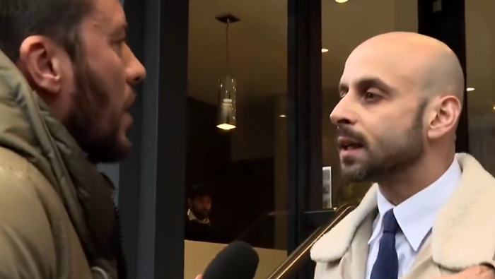 Giacomo Freddi impazzisce ai microfoni di Fuori dal Coro: "lei sta dicendo le cavolate" e aggredisce il giornalista 