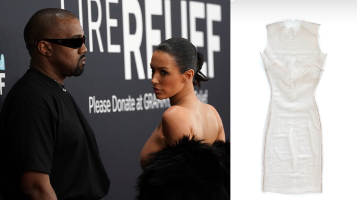 Kanye West mostra sui social il vestito invisibile di Bianca Censori: come è fatto e i segreti dietro l'outfit dello scandalo