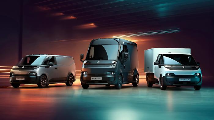 Tris di elettrici per il commercio da Renault