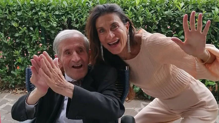 Gianpiero Samuelli e la figlia Lucia