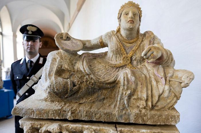 Reperti etruschi Città della Pieve 