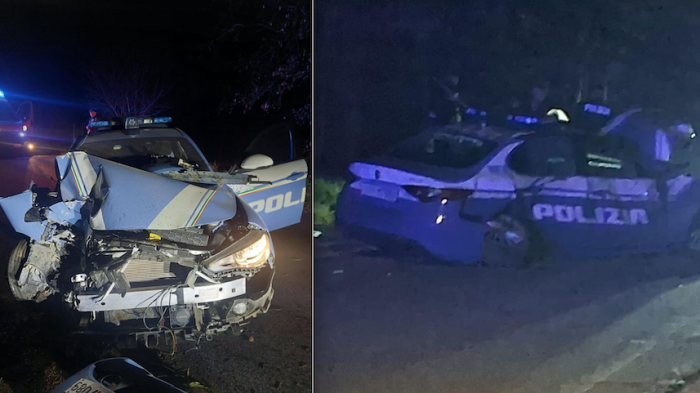 Auto della Polizia fuori strada per schivare animale, i due agenti stanno meglio. Ecco dove andavano e cosa &egrave; successo